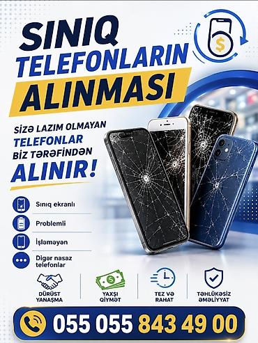 çat şüşə təmiri: Xidmət: Sınıq və nasaz telefonların alınması Təsvir: - Sizə lazım — 1