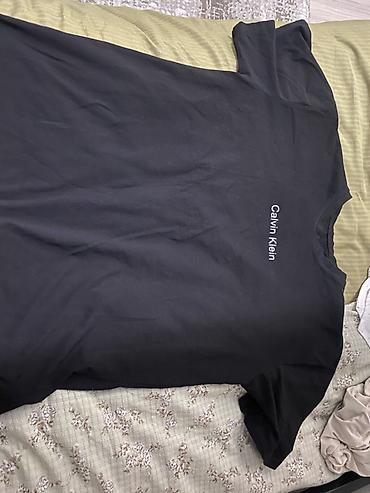 трусы calvin klein: Футболка Calvin Klein - Цвет: чёрный - Дизайн: минималистичный принт — 1
