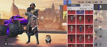 ghost rider 14000: PUBG Mobile hesabı – level 76-ifadə 87 -paltar 148 rp hamsı 100 hər — 2