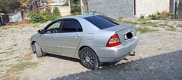 авто бишкек машина кж: Toyota Corolla: 2004 г., 1.6 л, Кол менен иштөөчү, Бензин, Седан — 2
