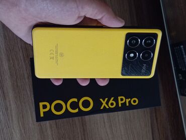Poco: Poco X6 Pro 5G, 512 GB, rəng - Sarı, Sensor — 9