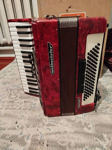 Аккордеоны: Акордеон Weltmeister Stella, клавишный, немецкого производства — 5