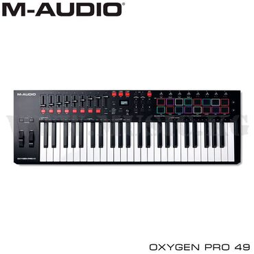 синтезатор 510: Midi-клавиатура M-Audio Oxygen Pro 49 Oxygen Pro 49 от M-Audio - это