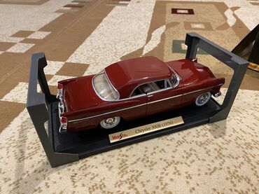 Avtomobil modelləri: Chrysler, 1956 il, 1:18, Dəmir, Ünvandan götürmə — 1