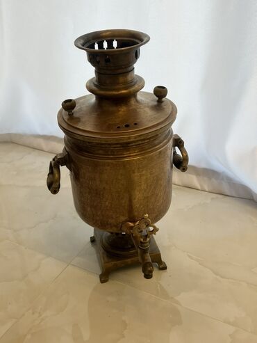 Qida məhsulları: İşlənmiş Od Samovar, 10 l, Ünvandan götürmə, Pulsuz çatdırılma