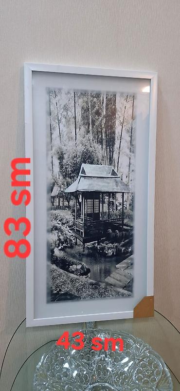 Divar üçün çərçivəli poster - Ölçü: 83 sm (hündürlük) x 43 sm (eni) -