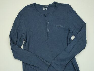 niebieska bluzki z długim rękawem: Bluzka Damska, Livergy, M, stan - Dobry