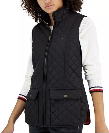 toxunma qadın jiletkaları: Jilet, Tommy Hilfiger, XL (EU 42), rəng - Qara