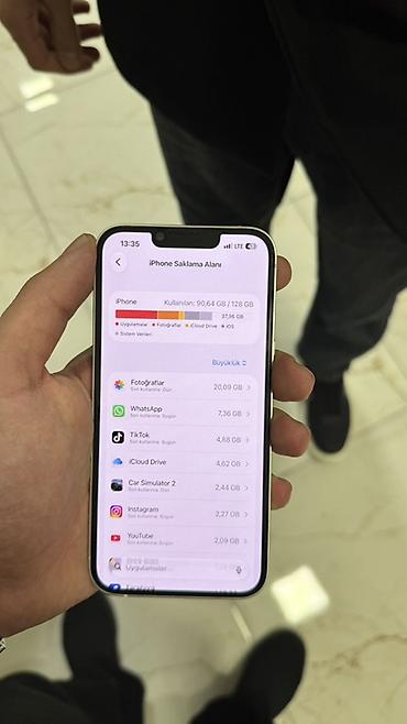 apple iphone 5c: 128 GB, Gümüşü, Face ID — 9