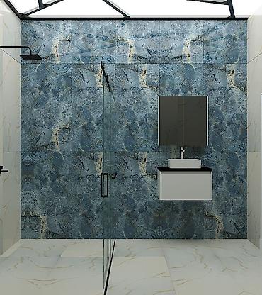 hamam ucun kafel: Hamam ve sanitar qovsaq dizayn — 7