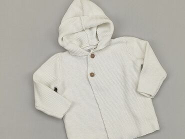 biały top satynowy: Sweatshirt, Fox&Bunny, 9-12 months, condition - Perfect