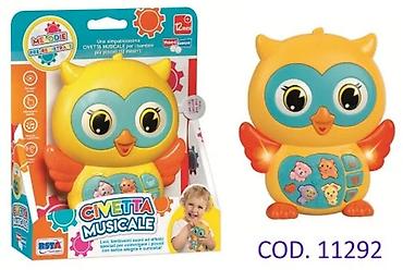 prsluci za devojcice h: Rs Toys Muzička Sovica 112927RS-60 Tražite igračku koja će — 1
