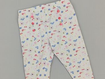 legginsy ze skóry ekologicznej: Legginsy, 3-6 m, stan - Dobry