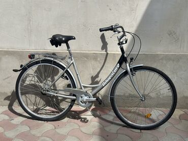 багажник для велосипеда: Городской велосипед, Другой бренд, Рама XL (180 - 195 см), Алюминий, Германия, Б/у