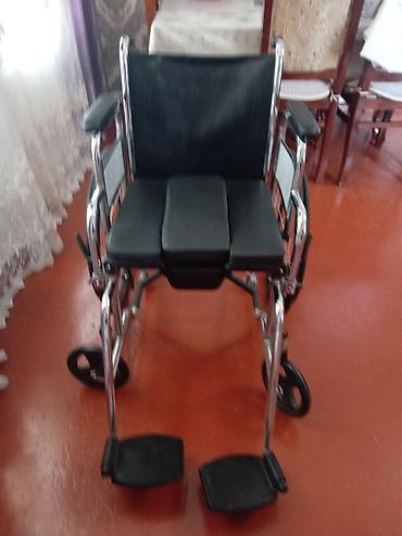 ikinci el el arabası: Yenidi tualet funksialı (Commode Wheelchair — 3