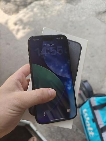 IPhone 15 Pro, 128 GB, Qara, Face ID