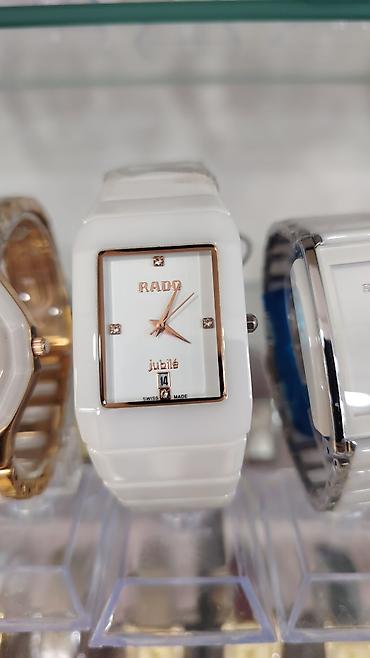 rado saat: Yeni, Qol saatı, rəng - Ağ — 8