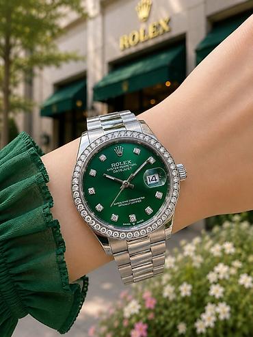 ucuz saat: Yeni, Qol saatı, Rolex, rəng - Qızılı — 9