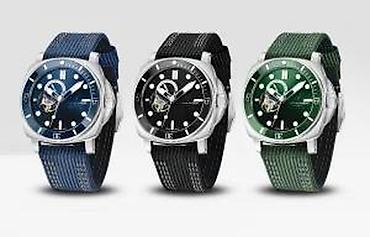 Ručni satovi: PAGANI DESIGN PD-1736 -Crna/Black- Seiko Automatic mehanizam Potpuno — 10