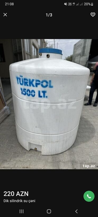 железный бак: Cen temiri