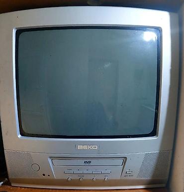 smartbox tv: BEKO markalı CRT televizor + daxili DVD pleyer - Ekran: Kineskop — 1