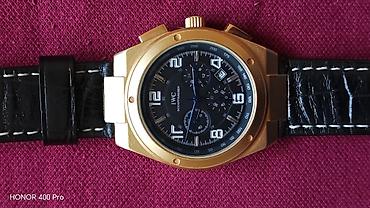 Ručni satovi: IWC Schaffhausen ručni sat – hronograf, zlatno kućište - Analogni — 9