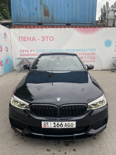 неко: BMW 5 series: 2017 г., 2 л, Бензин, Седан