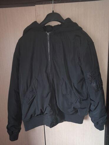 kožna jakna s: L (EU 40), Jednobojni, Sa postavom
