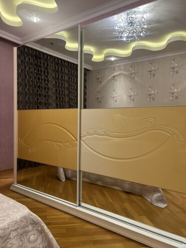 Yataq otağı dəstləri: İkinəfərlik çarpayı, 2 tumba, Dolab, Komod — 3