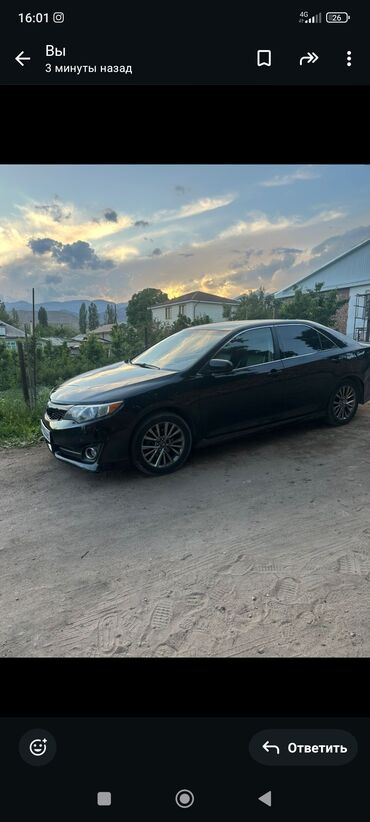 химия для автомоек: Toyota Camry: 2012 г., 2.5 л, Типтроник, Бензин, Седан