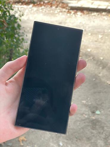1 наушник: Samsung Galaxy S24 Ultra, Колдонулган, 256 ГБ, түсү - Боз — 1