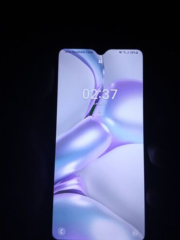 Samsung: Samsung Galaxy A20s, 32 GB, rəng - Göy, Face ID, Barmaq izi