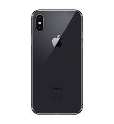 ящик для телефонов: IPhone X, Колдонулган, 256 ГБ, Кара, Кабель, 80 %