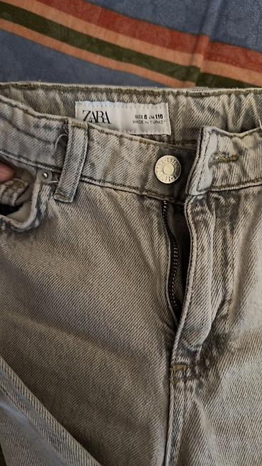 zara cins: ZARA uşaq cins şalvarı - Brend: ZARA - Ölçü: 6 yaş / 116 sm (etiketdə — 3