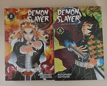 Книги и журналы: Məhsul: Demon Slayer: Kimetsu no Yaiba manga kitabları – İngilis — 1