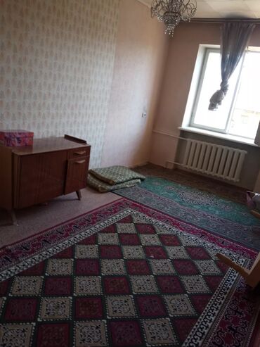 1 комнатная квартира ахунбаева: 2 комнаты, Агентство недвижимости, Без подселения, С мебелью полностью