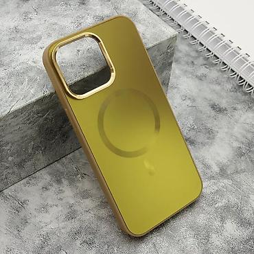zepter pilon: Elegantna metalna MagSafe futrola za iPhone 15 Pro Max (6.7) u zlatnoj — 1