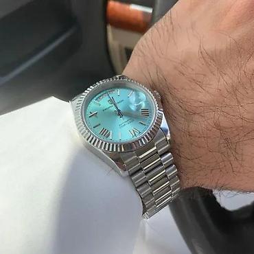 Ručni satovi: PAGANI DESIGN PD-1752 - Tiffany plava -Rolex Day-Date Homage Potpuno — 2