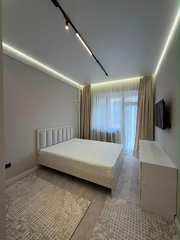 Продажа квартир: 2 комнаты, 49 м², Асанбай мкр Элитка, 9 этаж, Дизайнерский ремонт — 1