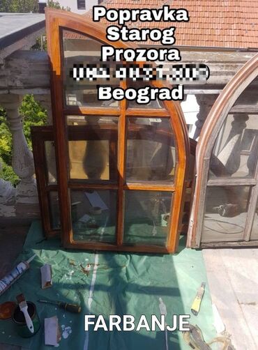 Prozori: Popravka drvenih Prozora i vrata Stolarsko-mehanički kvarovi — 12