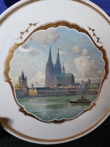 Ostali antikviteti: Tanjir KPM 1924 godina,dekorativni Julius Menzela,rucno oslikan. Sve na lalafo.rs — 10 Ostali antikviteti: Tanjir KPM 1924 godina,dekorativni Julius Menzela,rucno oslikan. Sve — 10