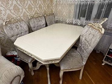Digər mebel: LaleEndirim edildi❌ Stol ve 6 eded stul 330 azn Stol acilir 🏡Ehmedli — 1