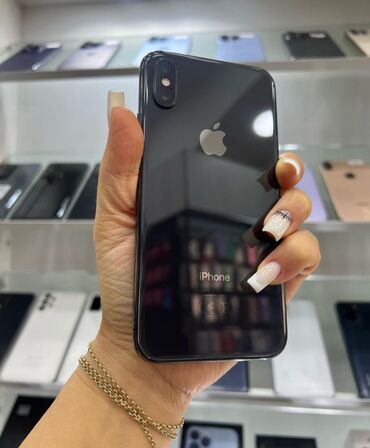 xr iphone qiymeti: IPhone X, 64 GB, Alpine Green