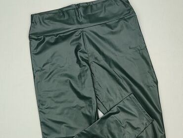 spódnice z eko skóry allegro: Legginsy Ze skóry ekologicznej damskie, rozmiar 2XL