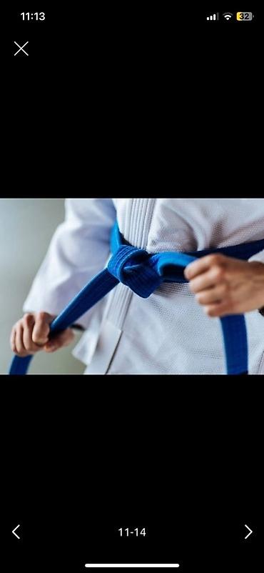 İdman dəstləri: Judo geyim dəsti – mavi və ağ rənglərdə Məhsul haqqında: - Klassik — 7