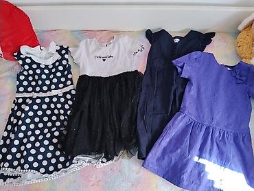 Dresses: Set de 4 haljinice za devojčice. Sadržaj: - Tamnoplava haljinica sa at lalafo.rs — 1 Dresses: Set de 4 haljinice za devojčice. Sadržaj: - Tamnoplava haljinica sa — 1