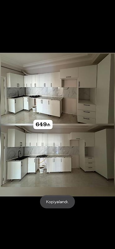 мойка со шкафом на кухню: *649₼ MƏTBƏX mebeli :-TƏCİLİ SATILIR*‼️ ÖLÇÜ:-4.65 ÜZƏRİNDƏ — 1