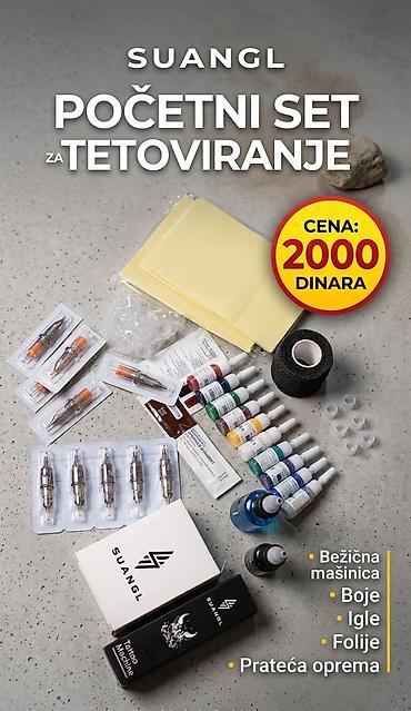 ruc formula: SUANGL početni set za tetoviranje Komplet uključuje: - Bežičnu — 1