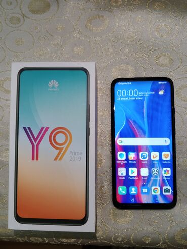 Huawei: Huawei Y9 Prime, 128 GB, rəng - Qara, Barmaq izi