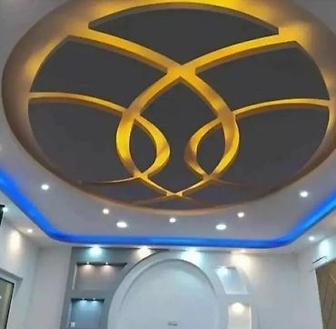 Tavan işləri: Gipsokarton asma tavan və dekorativ tavan işləri - Fərdi — 19